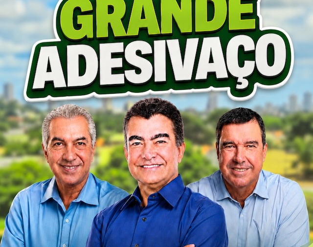 Convite virtual distribuido para o adesivaço