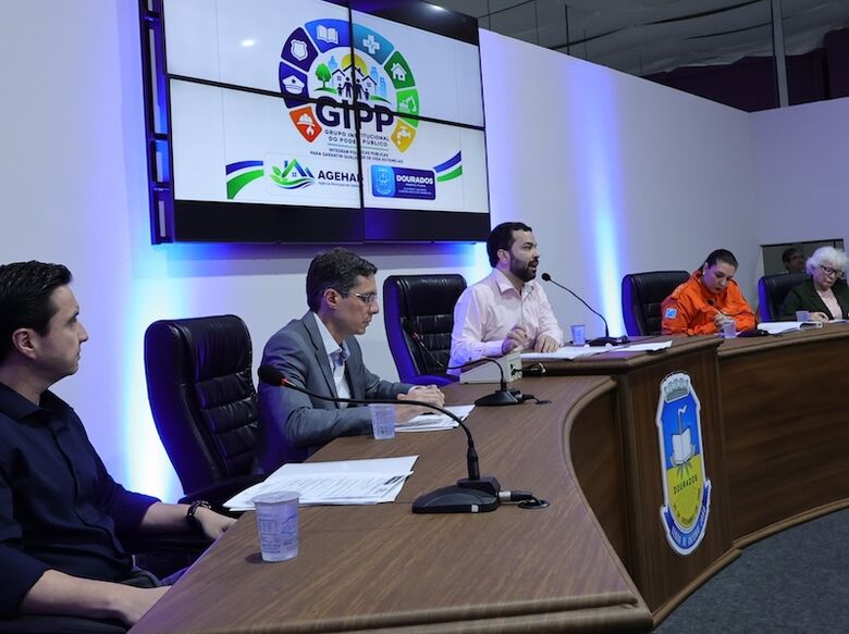 Criação do GIPP, durante reunião na Câmara de Dourados