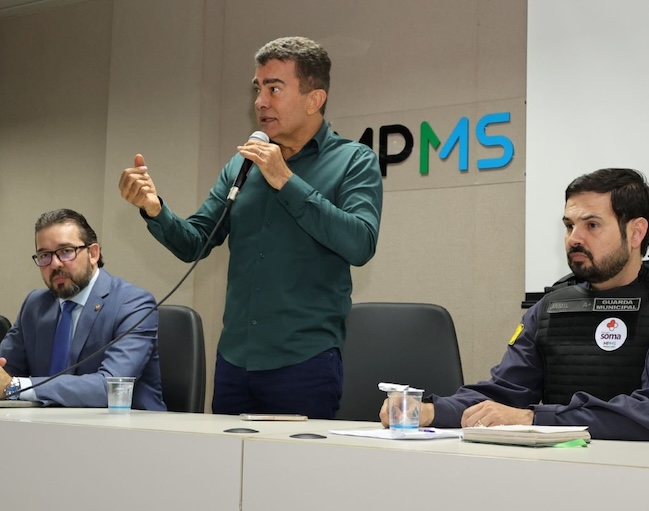 Marçal anuncia novo programa em evento na sede do MP